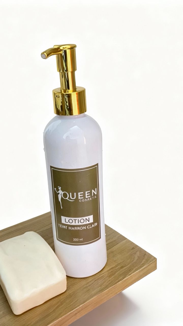 Lotion teint marron et savon corps